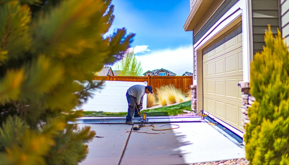 Garage door installation in Wheat Ridge, Colorado