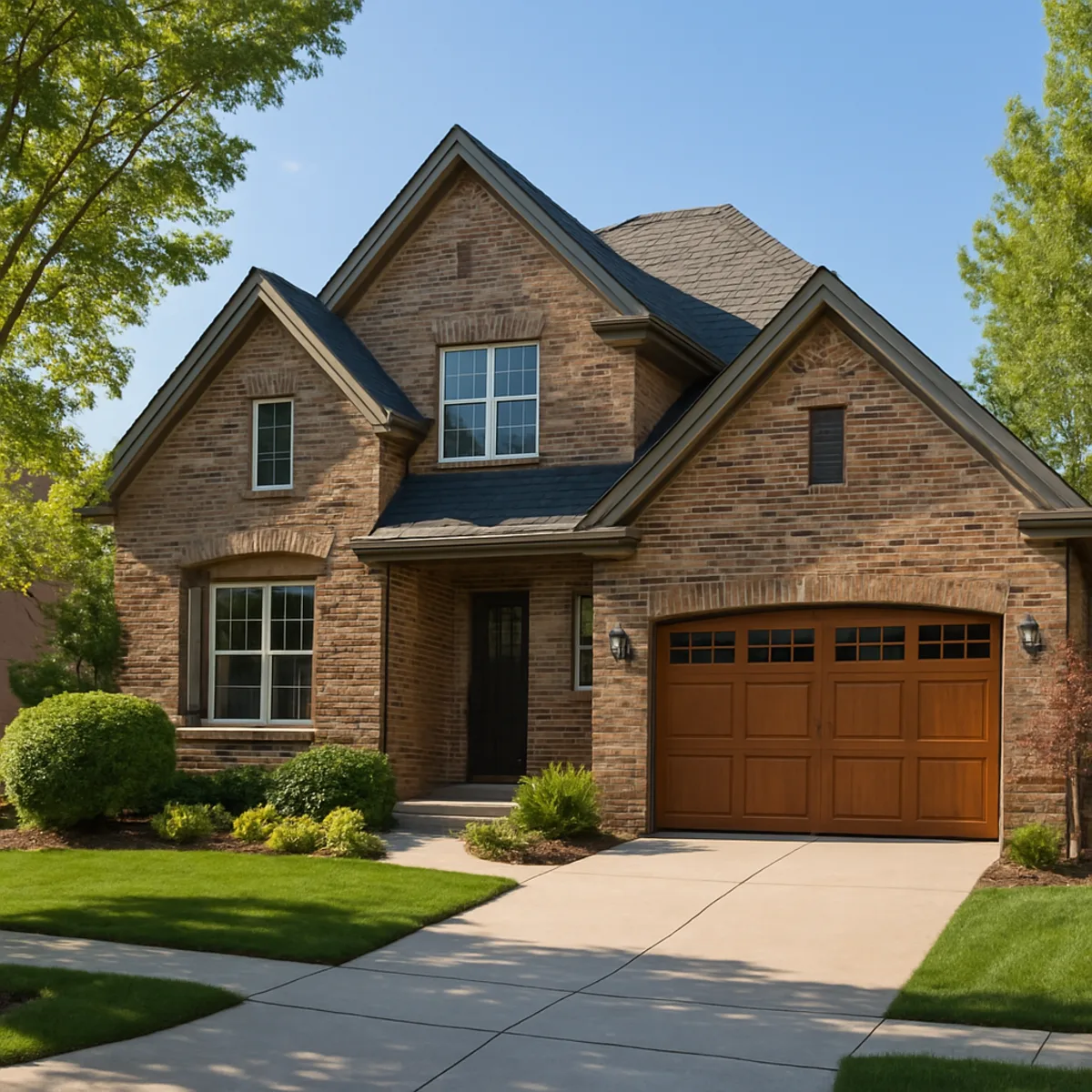 Garage door on a Broomfield, Colorado home