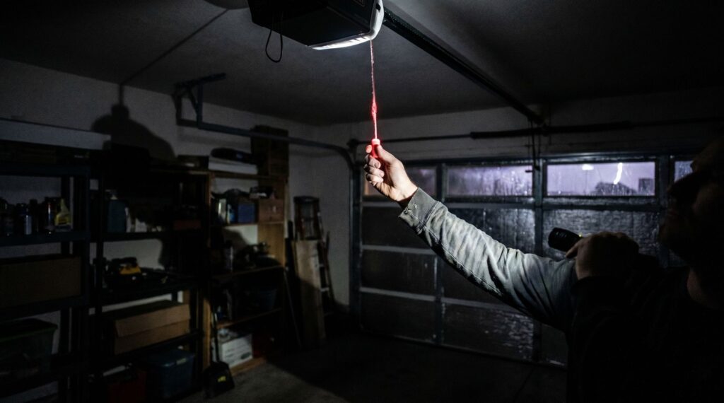 How to Open a Garage Door Without Power
